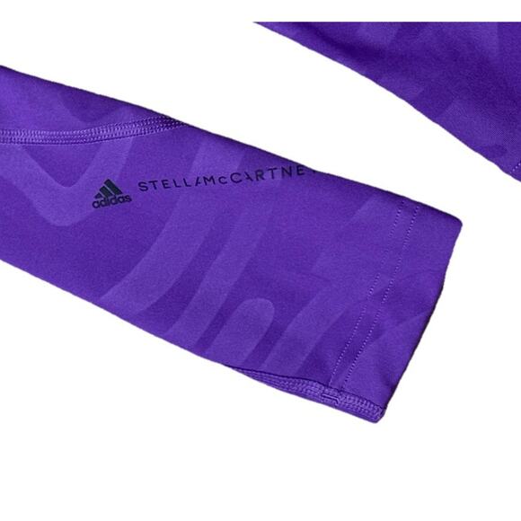 Stella McCartney x Adidas Maternity Leggings Full Belly Zebra Print Stretch - Picture 6 of 9